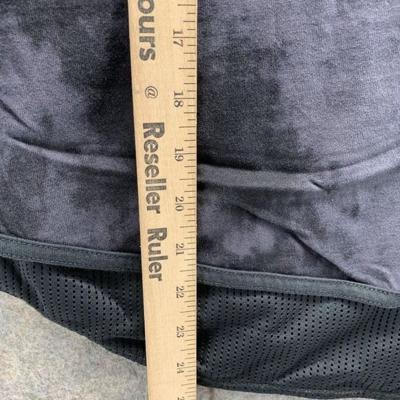 Converse Shirt Women XXL Ladies Black Casual Tee Outdoors Fleece Cotton Crop - Picture 7 of 12